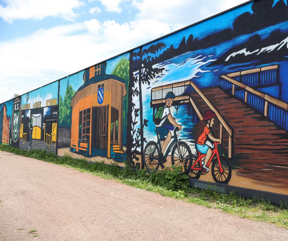 Mural - Rodlew Qmd & Gladiators. Rybnik, Paruszowiec.